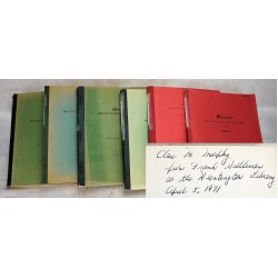 Moreana; Materials for the Study of Saint Thomas More. 6 Volume set.